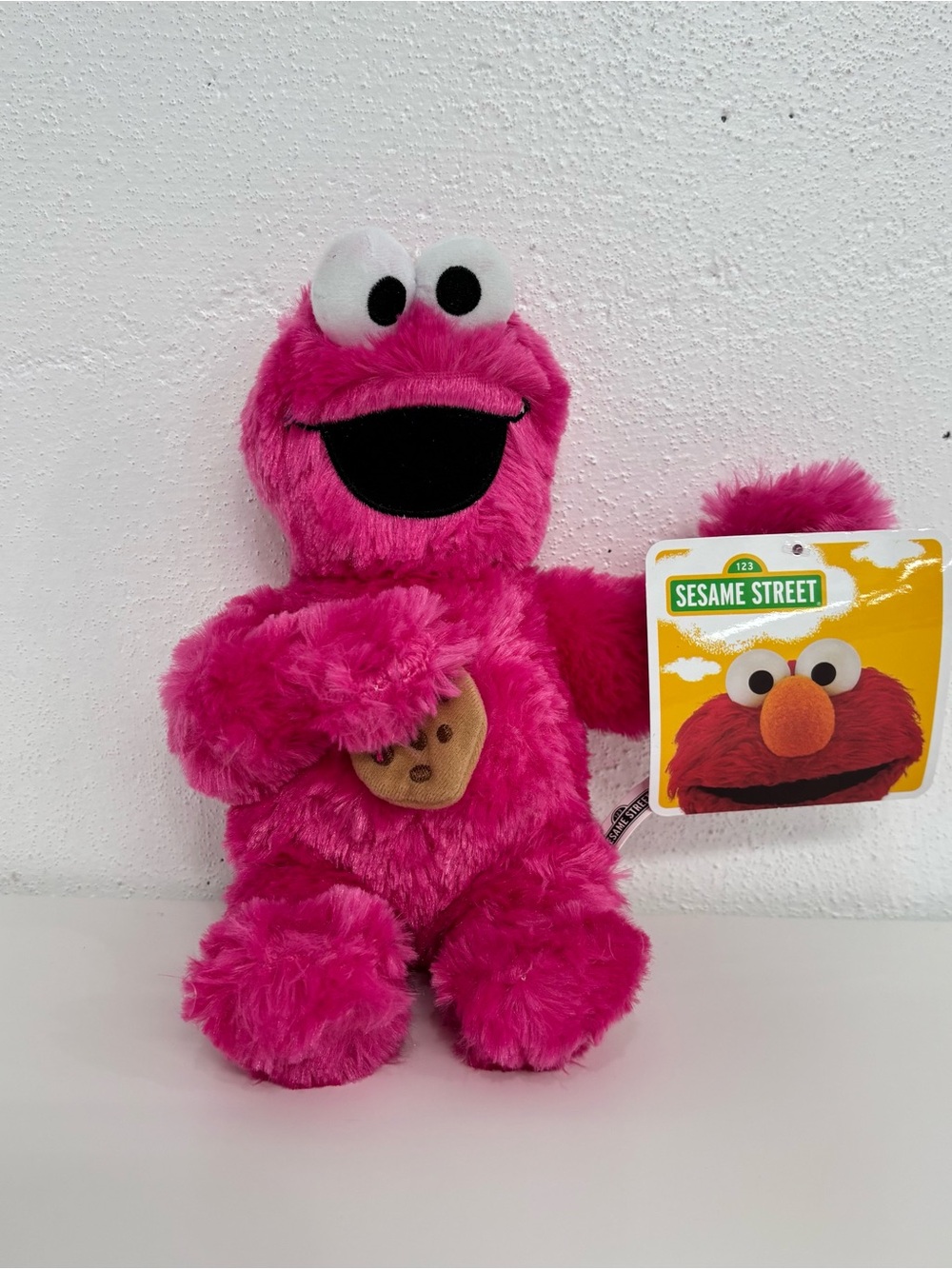 RARE Pink Cookie Monster Plush NEW 9” 2020